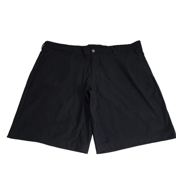 Swiss Tech Brand Black Chino Versatile Flat Front Golf Shorts Men's Size 40 - Picture 1 of 8